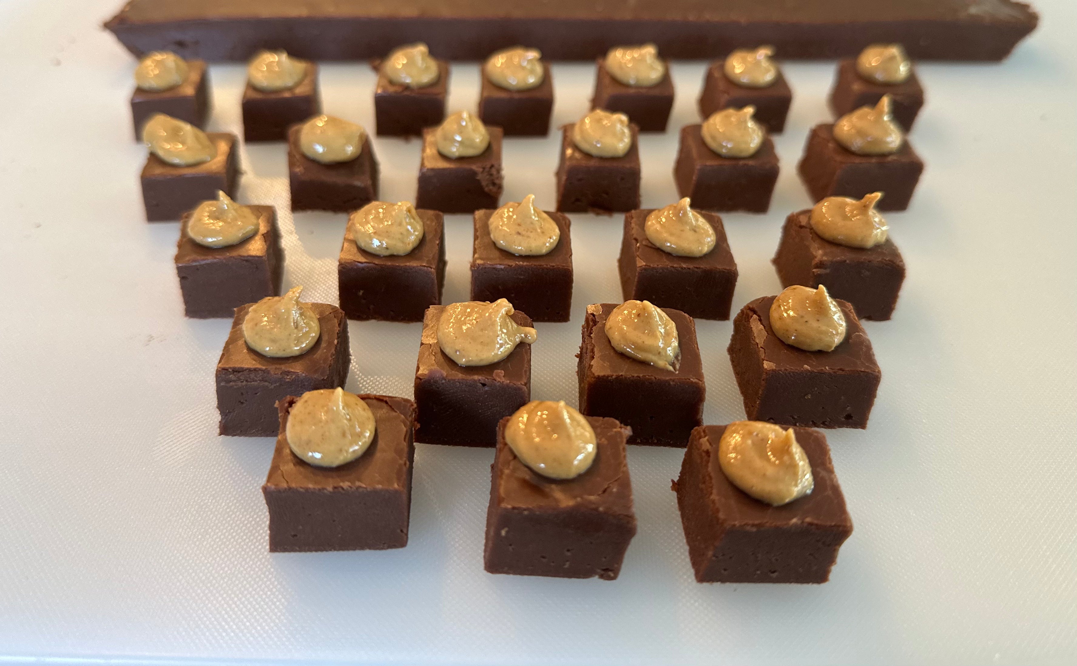 Chocolate Fudge with Peanut Butter